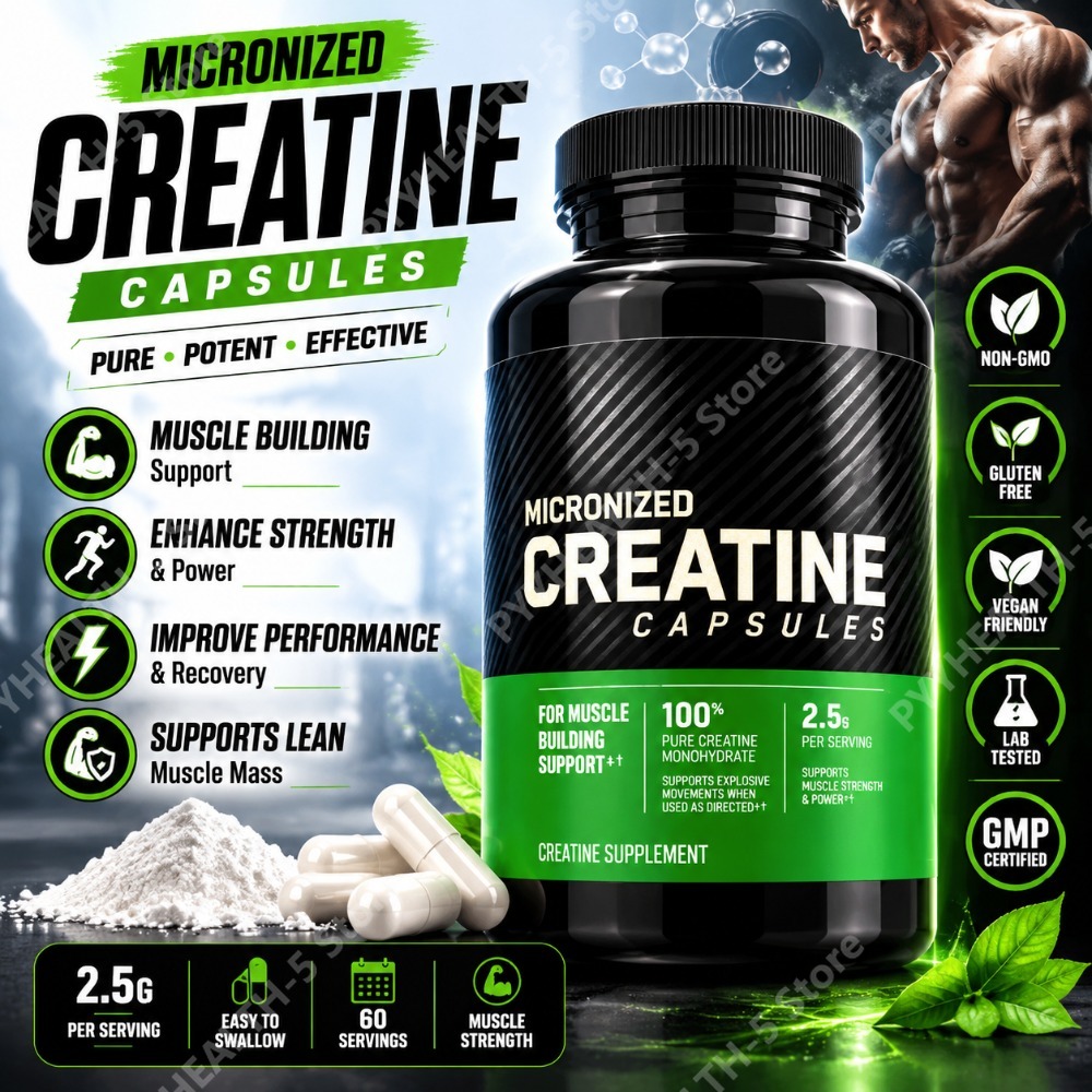 Nutrition Fitness - Kreatyna 2,5g w kapsułkach dla dorosłych