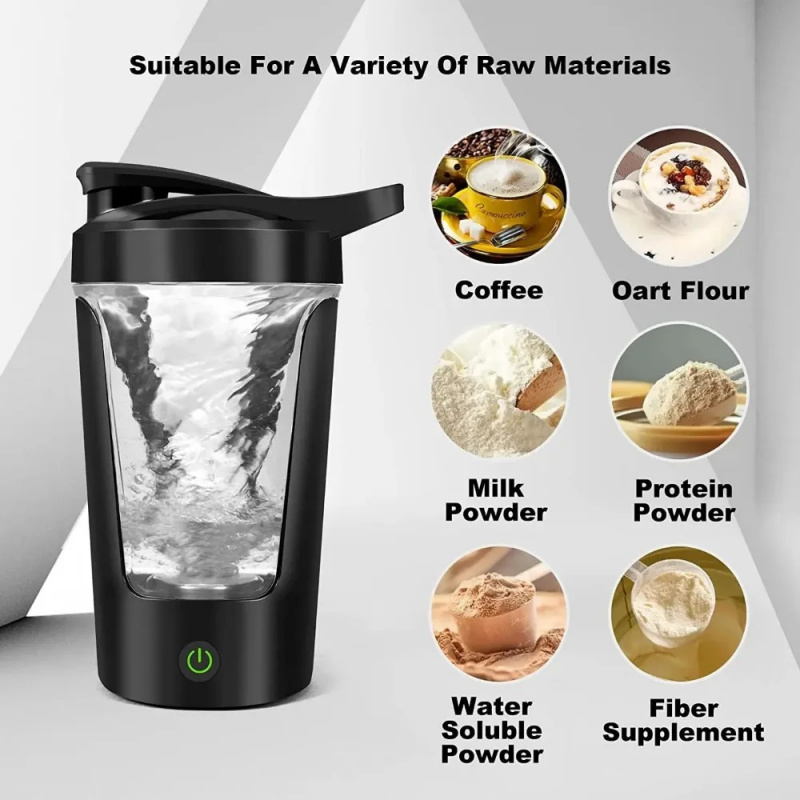 Protein Shaker Bottle - Kubek Shaker z Ładowaniem USB, Kubek