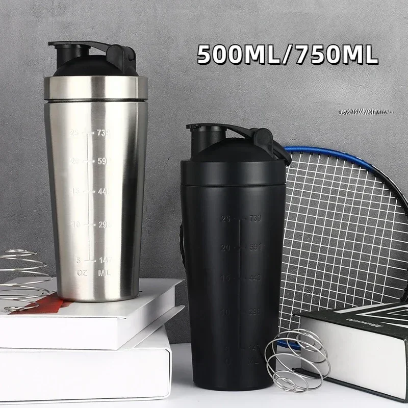 Nutrition Fitness - Kubek do shake'ów proteinowych ze stali