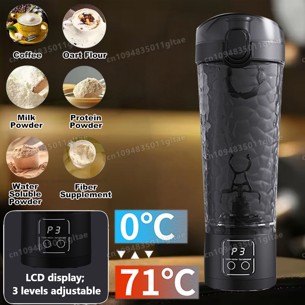 Protein Shaker Bottle - Nowy Automatyczny Mikser w Kubku 3-biegowy