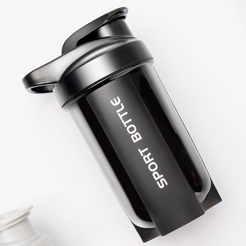 Protein Shaker Bottle - Przenośna butelka z shakerym do białek