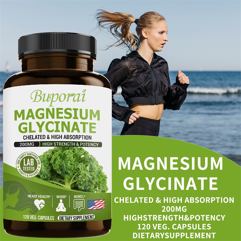 Magnesium Glycinate Capsule - Kapsułki z glukonem magnezu pomagają łagodzić