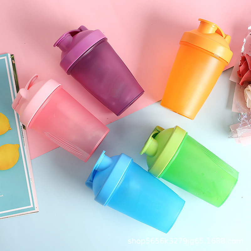 Protein Shaker Bottle - 400ml Przenośne plastikowe butelki do shakera