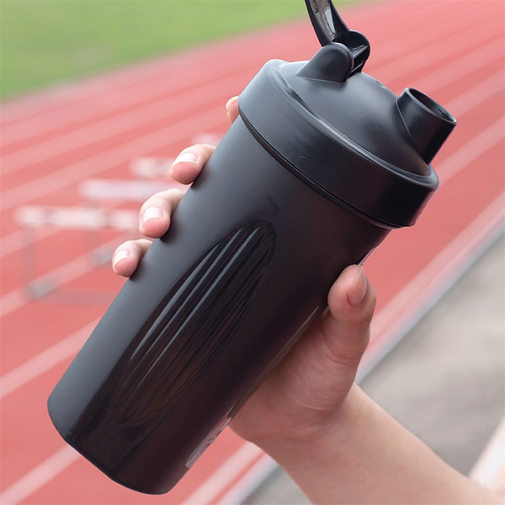 Protein Shaker Bottle - Przenośny shaker do protein 600 ml,