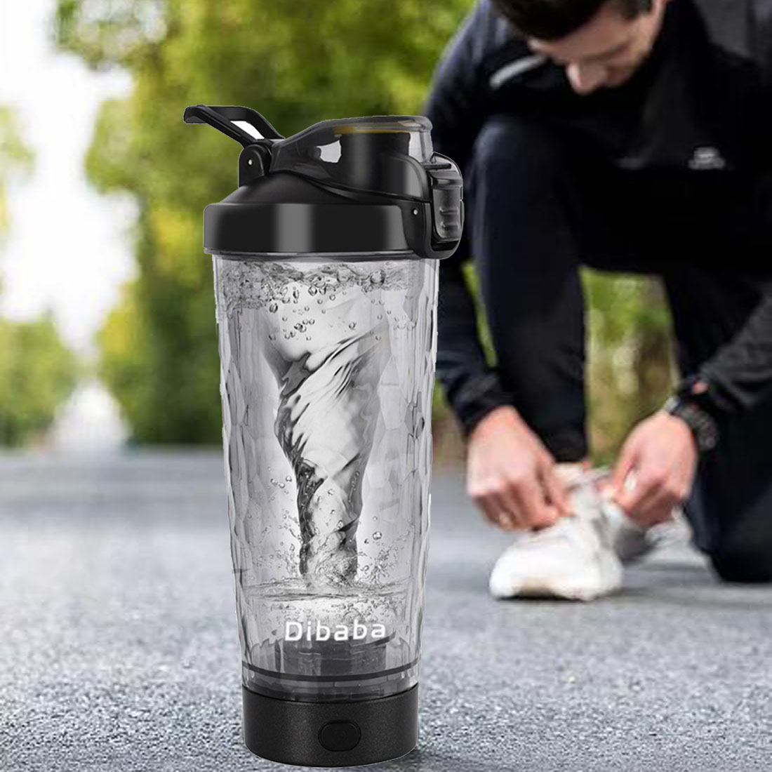 Protein Shaker Bottle - 700ml elektryczny kubek do mieszania białek