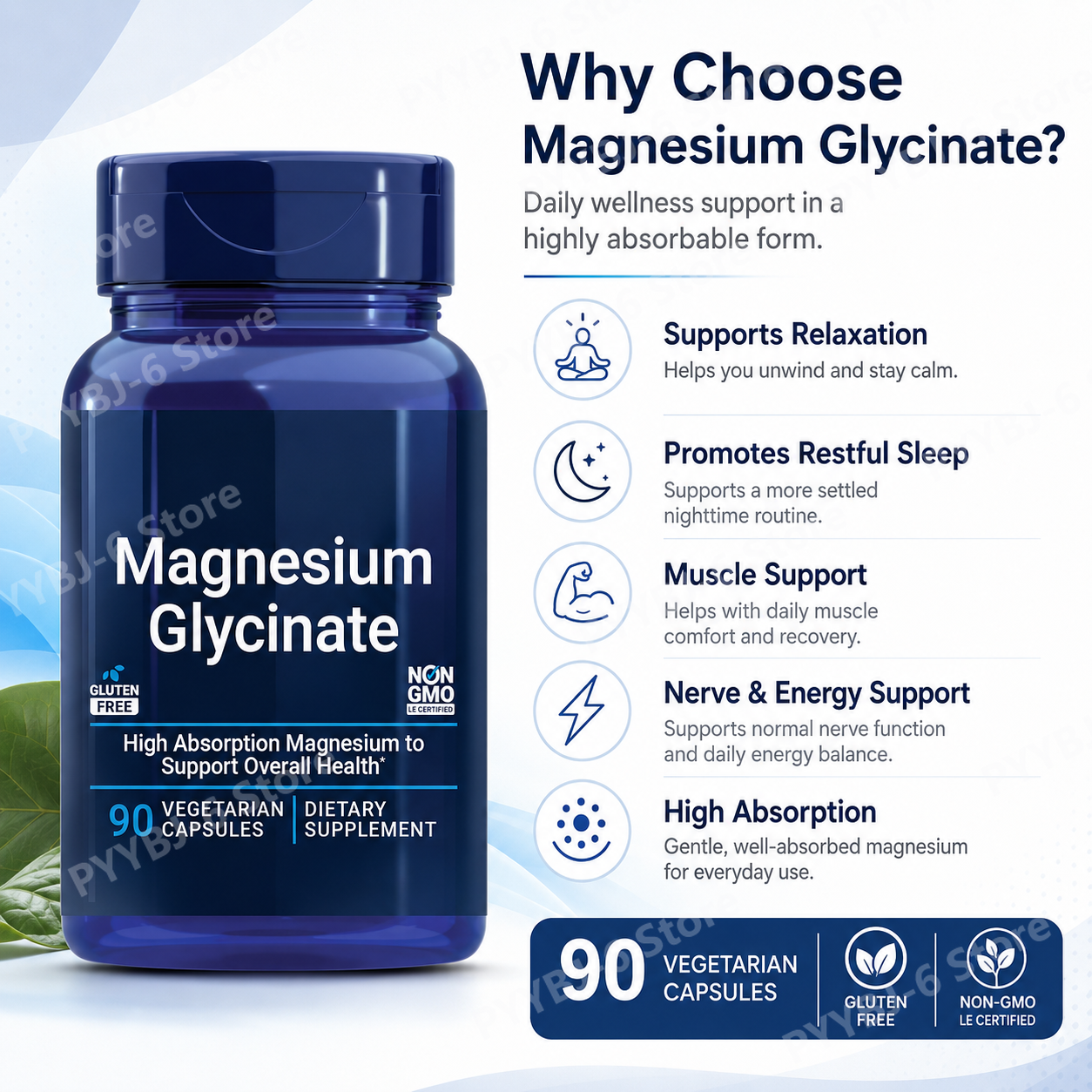 Kapsułki z glicynianem magnezu – Magnesium Glycinate Capsule recenzja i cena