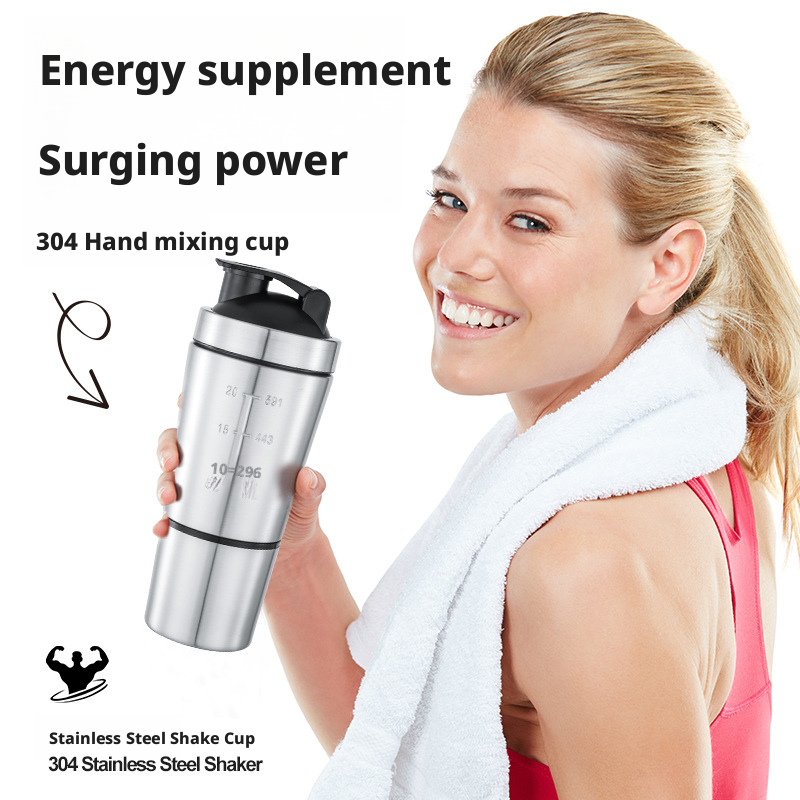 Butelka ze stali nierdzewnej d – Protein Shaker Bottle recenzja i cena