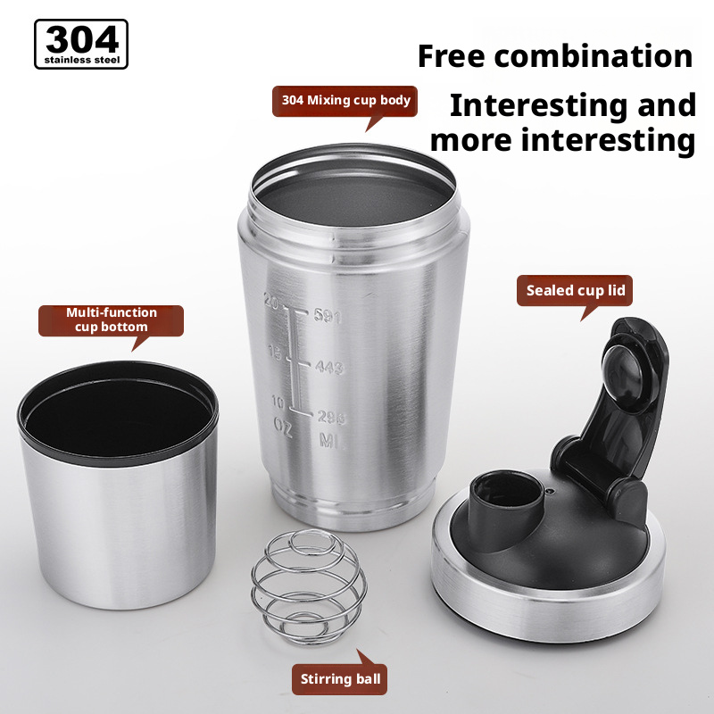 Butelka ze stali nierdzewnej d – Protein Shaker Bottle recenzja i cena