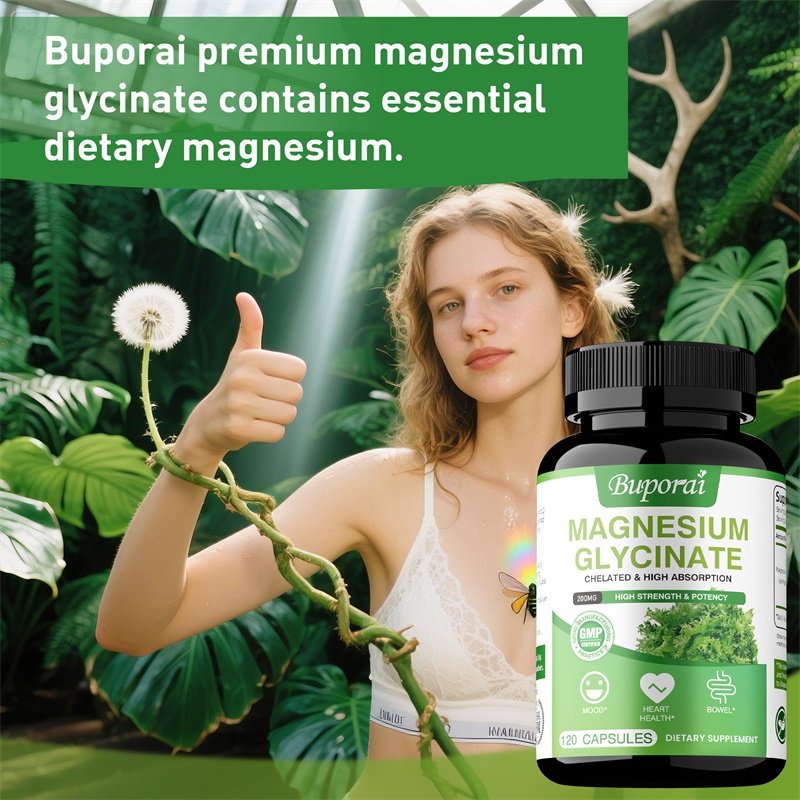 Glicynian magnezu - pomaga z s – Magnesium Glycinate Capsule recenzja i cena