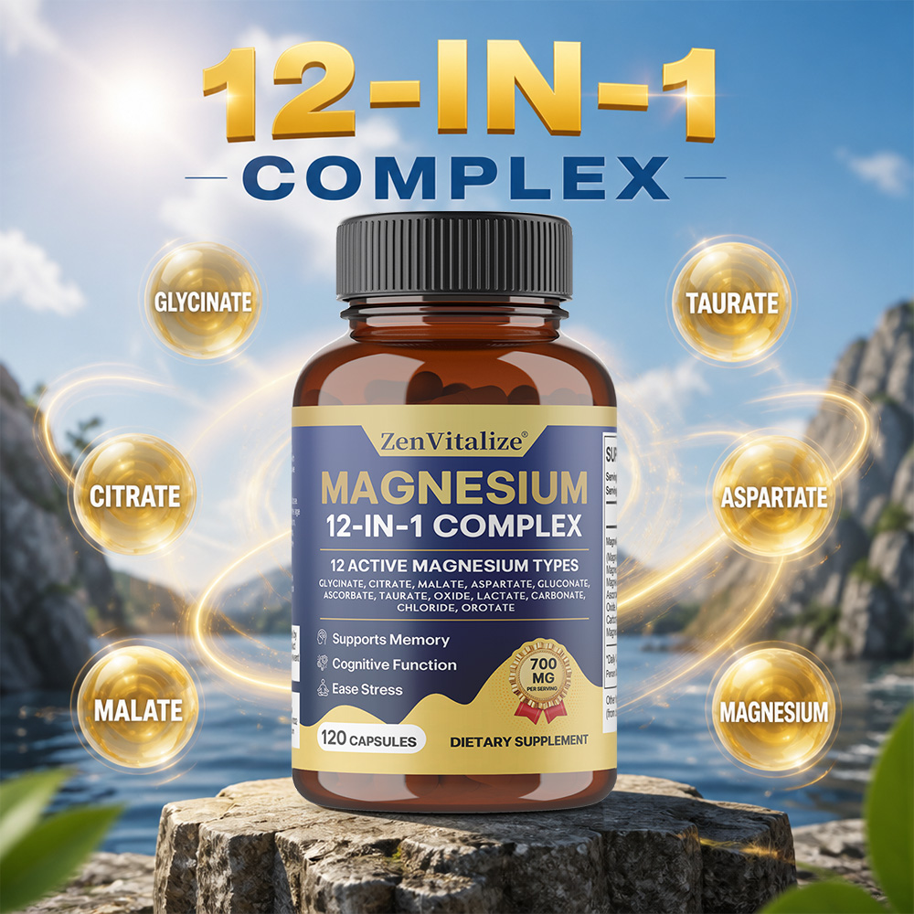 Kompleks Magnezu 12 w 1: Suple – Magnesium Glycinate Capsule recenzja i cena