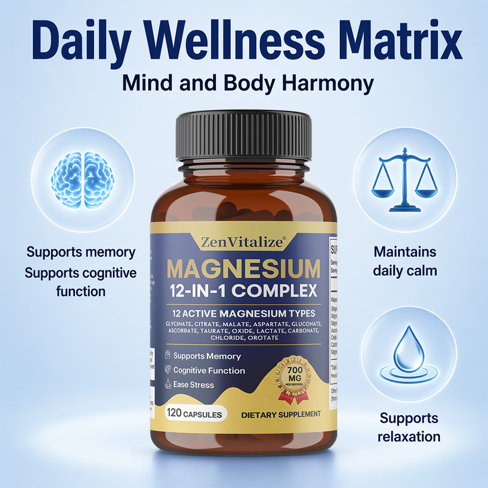 Kompleks Magnezu 12 w 1: Suple – Magnesium Glycinate Capsule recenzja i cena