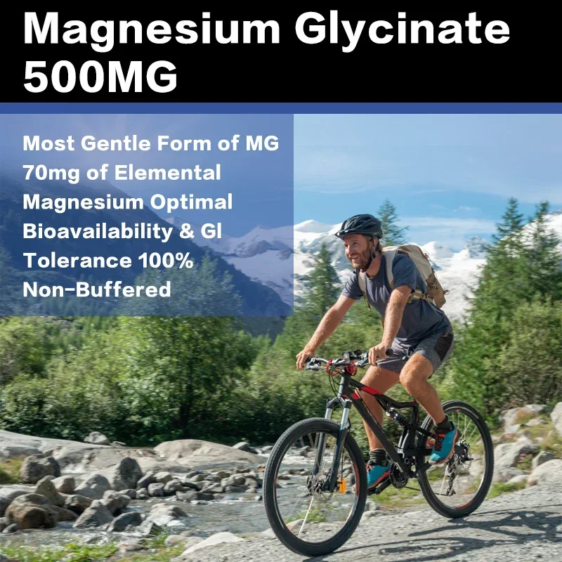 Glicynian magnezu 500mg - Wyso – Magnesium Glycinate Capsule recenzja i cena
