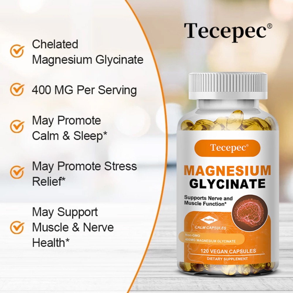 Glicynian magnezowy - Pomaga p – Magnesium Glycinate Capsule recenzja i cena