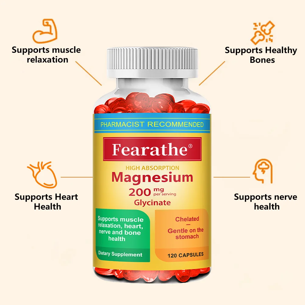 200 kapsułek glukonatu magnezu – Magnesium Glycinate Capsule recenzja i cena