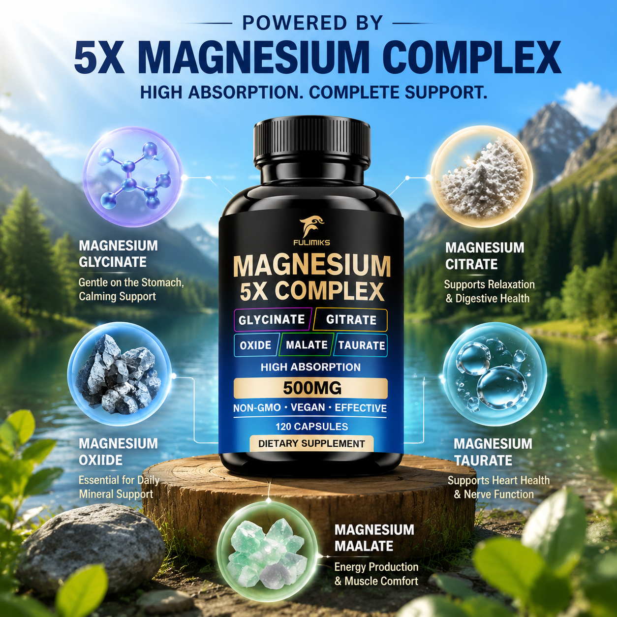 Suplement Magnezu w Kapsułkach – Magnesium Glycinate Capsule recenzja i cena