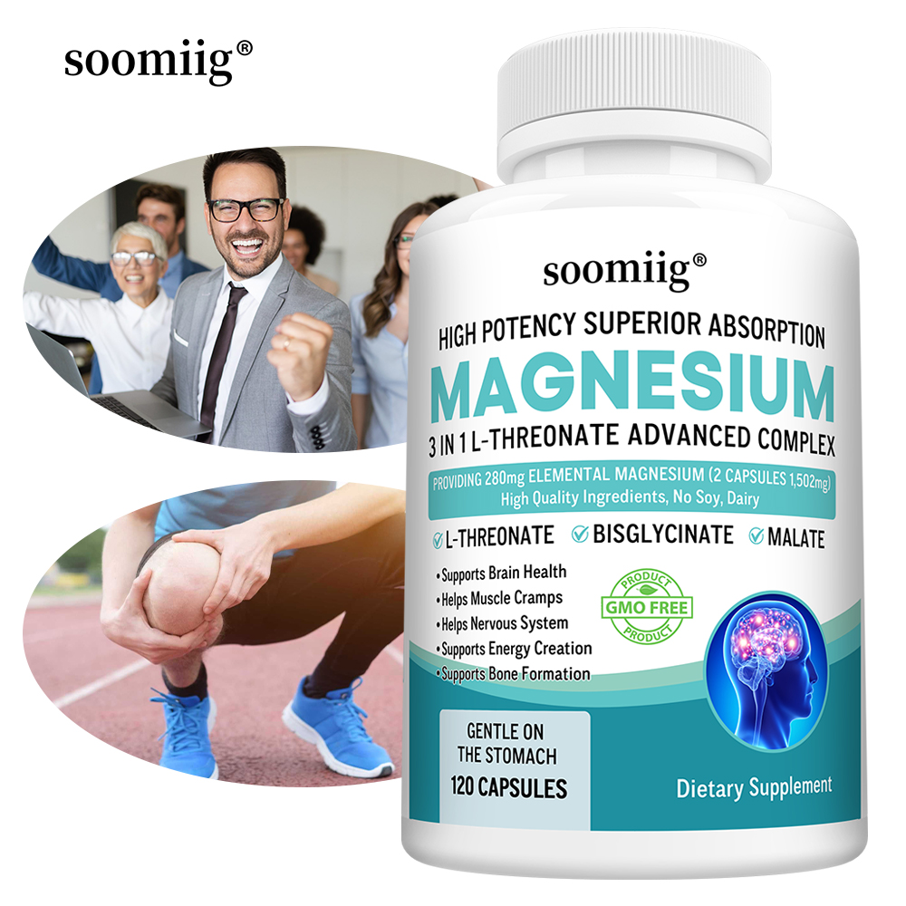 3 w 1 - Magnez L-Treonian, Gli – Magnesium Glycinate Capsule recenzja i cena