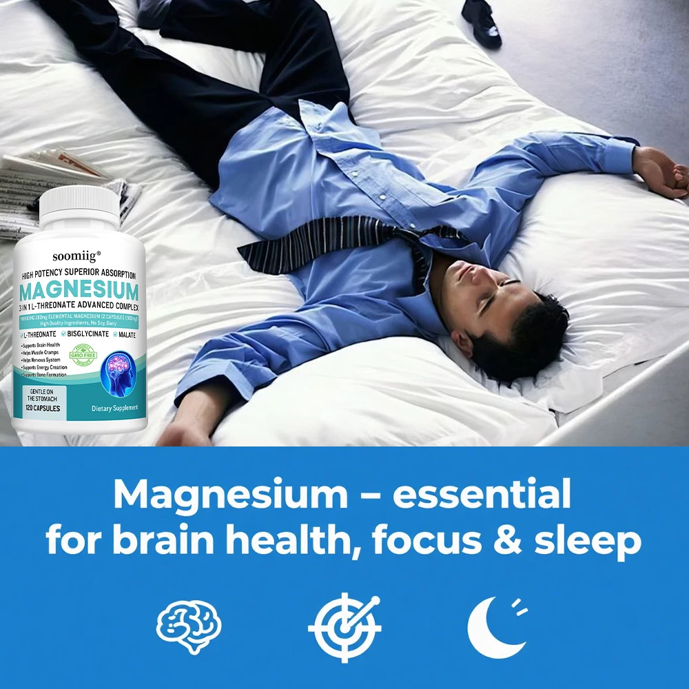 3 w 1 - Magnez L-Treonian, Gli – Magnesium Glycinate Capsule recenzja i cena