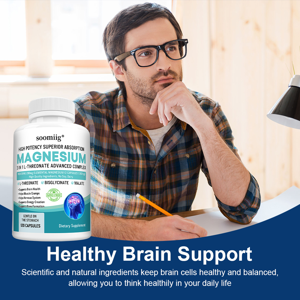 3 w 1 - Magnez L-Treonian, Gli – Magnesium Glycinate Capsule recenzja i cena