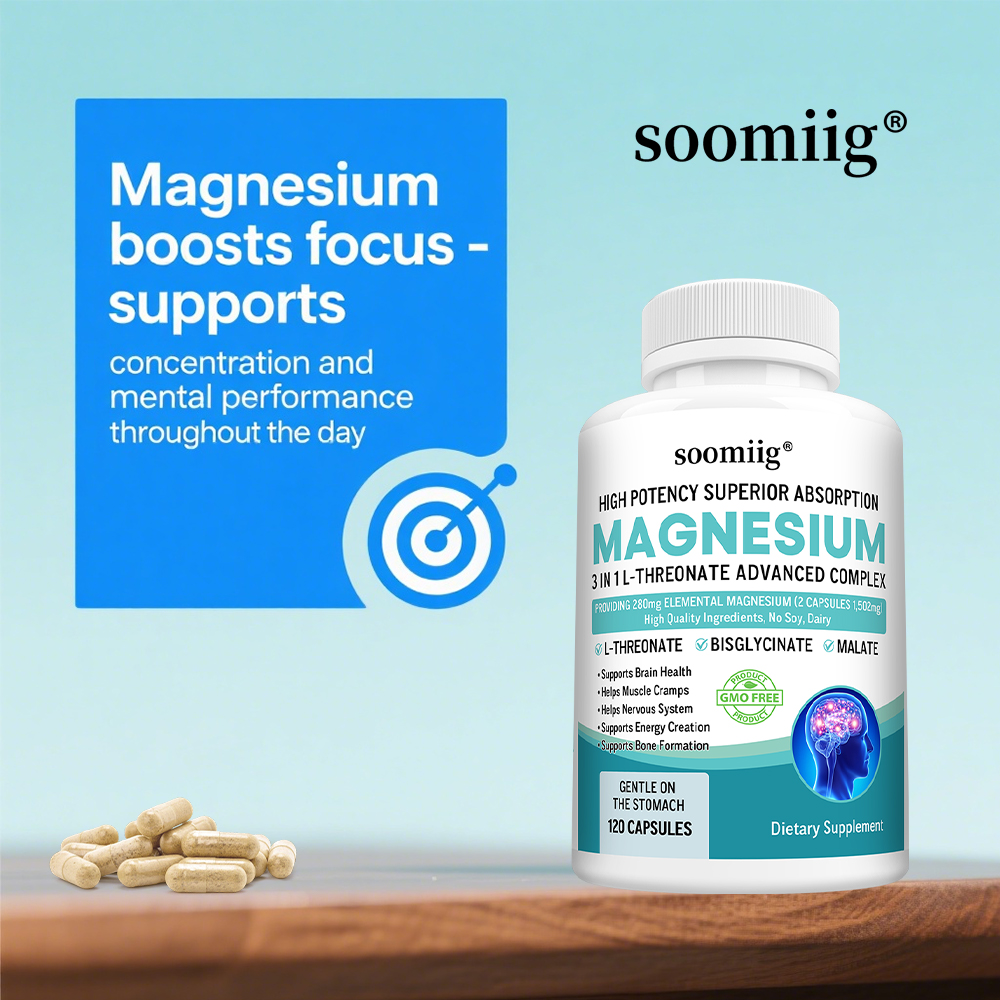 3 w 1 - Magnez L-Treonian, Gli – Magnesium Glycinate Capsule recenzja i cena