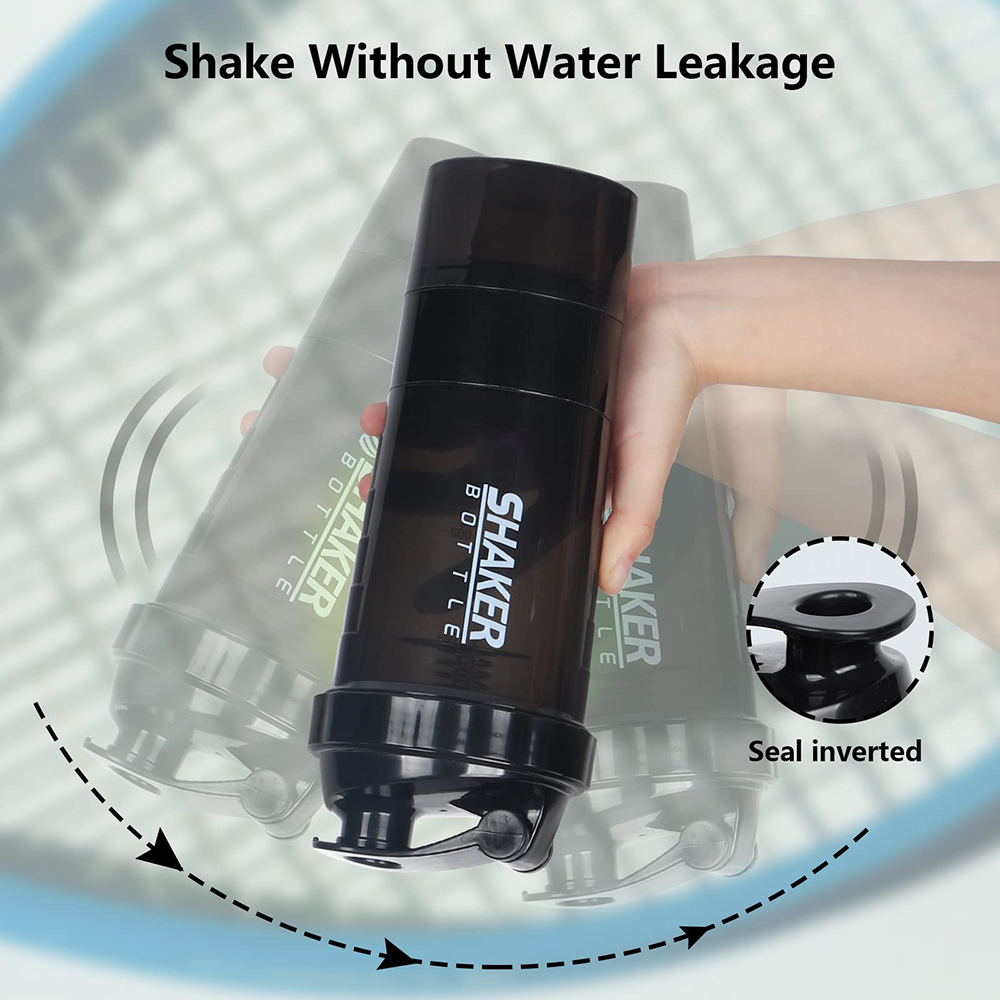 3 warstwy shaker butelka prote – Protein Shaker Bottle recenzja i cena