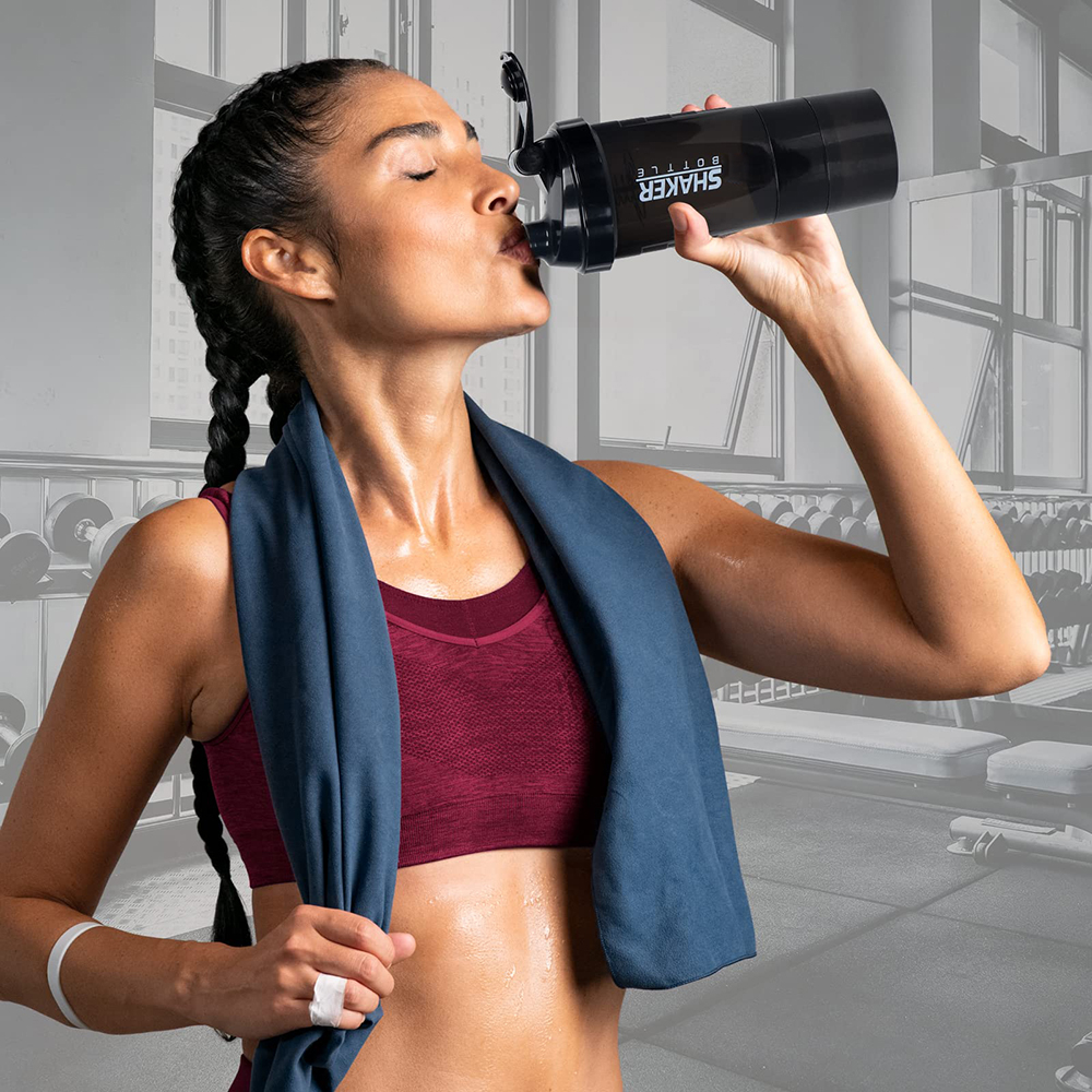 3 warstwy shaker butelka prote – Protein Shaker Bottle recenzja i cena
