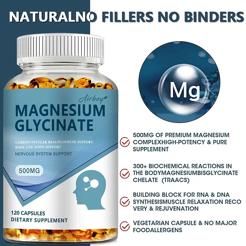 Glicynian magnezu - poprawia s – Magnesium Glycinate Capsule recenzja i cena