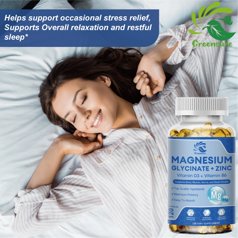 Glicynian magnezu i cynku 500  – Magnesium Glycinate Capsule recenzja i cena