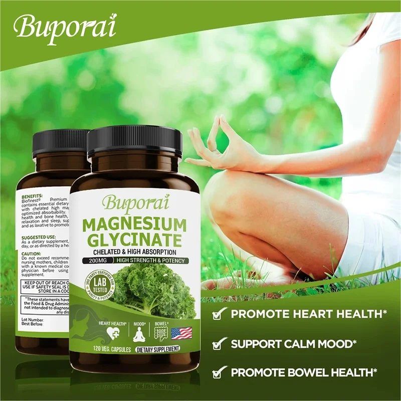 Kapsułki z glukonem magnezu po – Magnesium Glycinate Capsule recenzja i cena