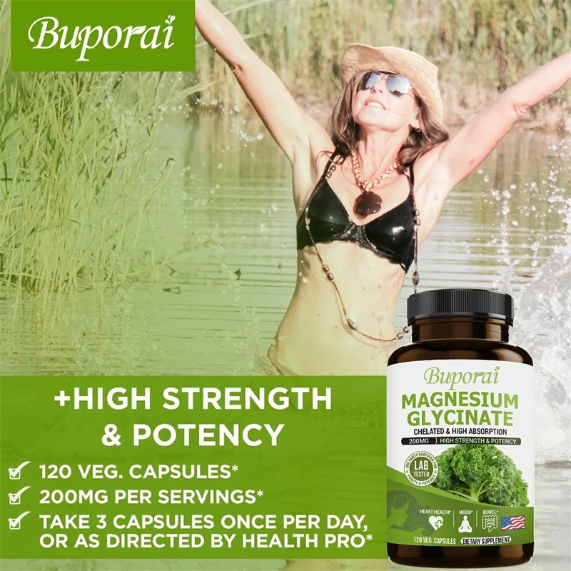 Kapsułki z glukonem magnezu po – Magnesium Glycinate Capsule recenzja i cena