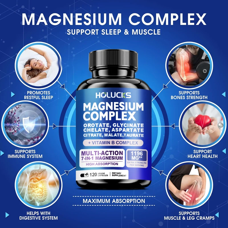 Kapsułki z kompleksem magnezu  – Magnesium Glycinate Capsule recenzja i cena