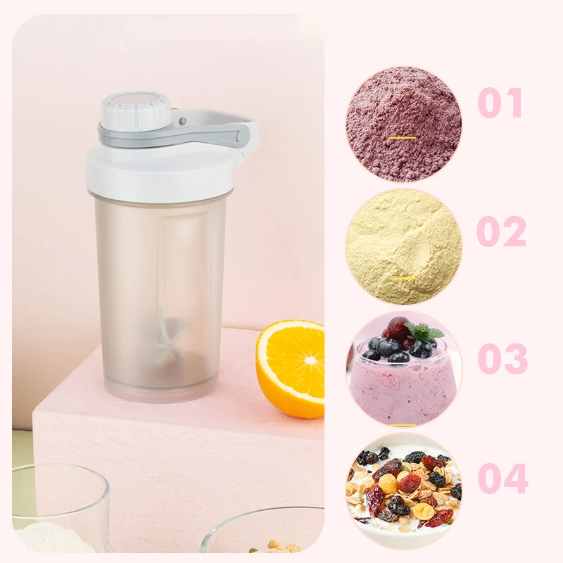 Shake Cup Sportowa butelka na  – Protein Shaker Bottle recenzja i cena