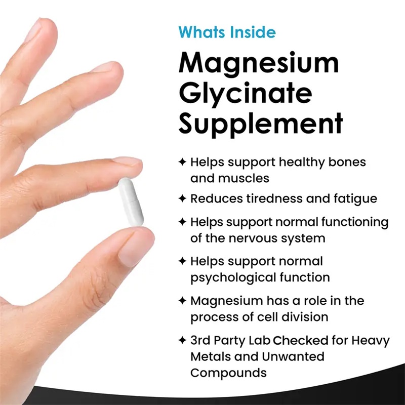 Kapsułki glisinianu magnezu -  – Magnesium Glycinate Capsule recenzja i cena