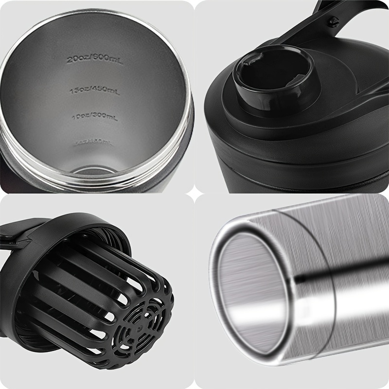 Przenośna butelka shaker ze st – Protein Shaker Bottle recenzja i cena