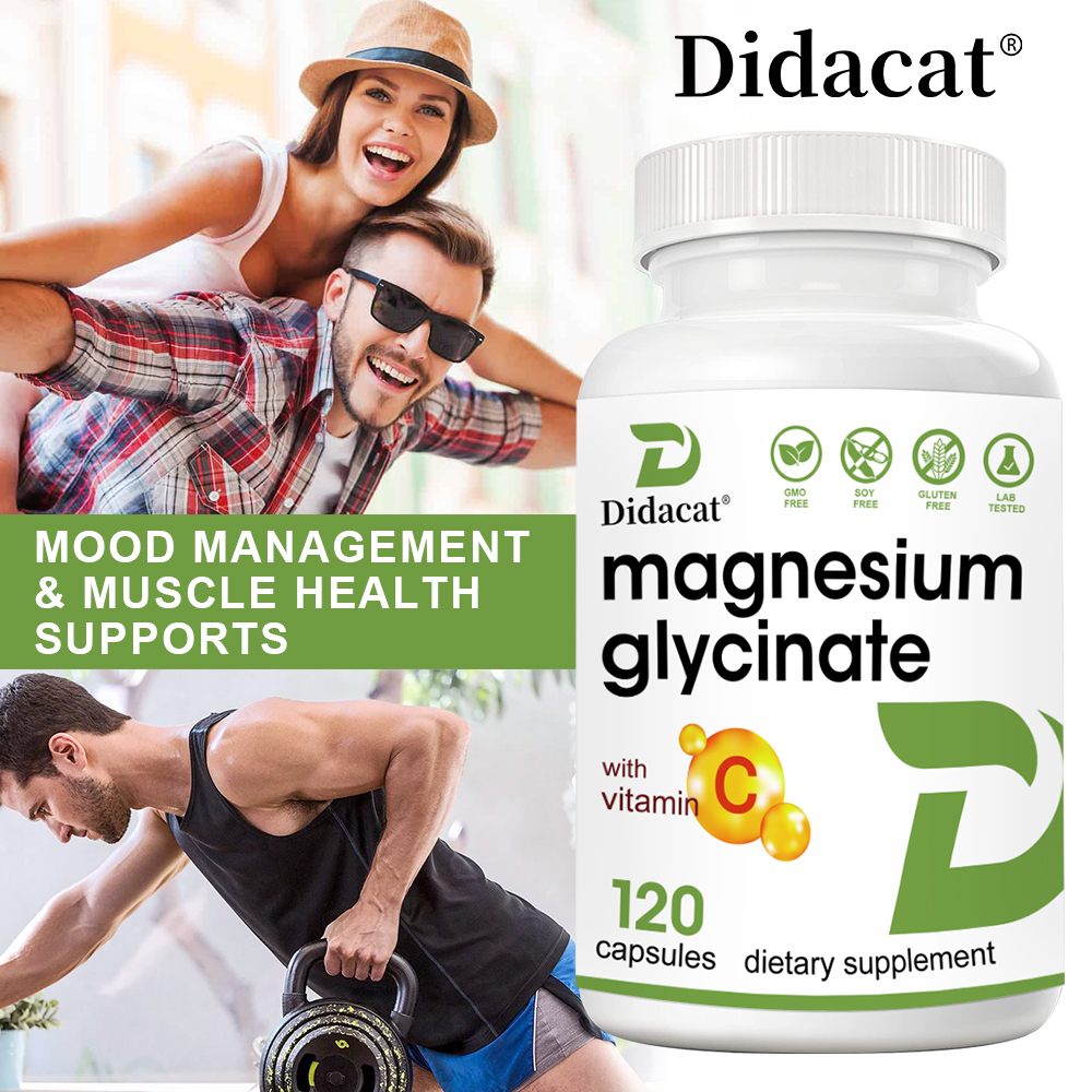 Glikcinat magnezu 1000 Mg, 120 – Magnesium Glycinate Capsule recenzja i cena