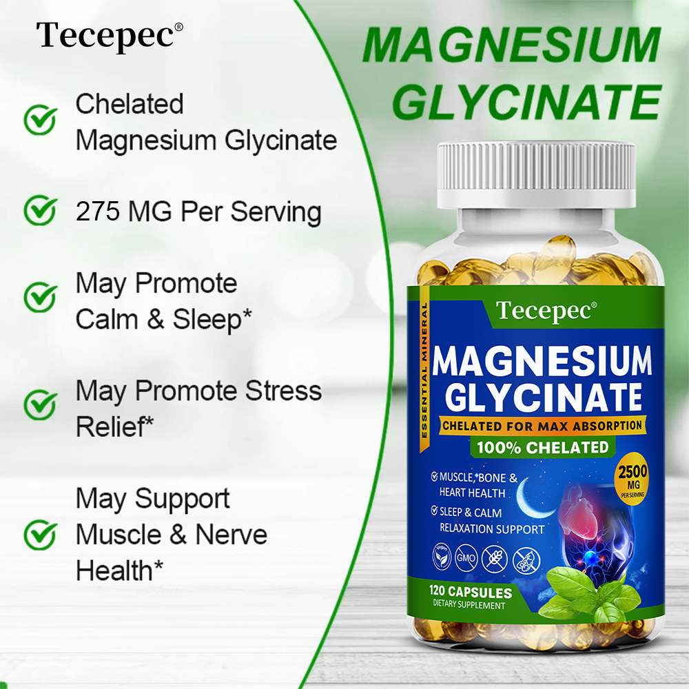 Kapsułki z glisinianem magnezu – Magnesium Glycinate Capsule recenzja i cena